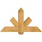 Ekena Millwork Kennewick Rough Sawn Timber Gable Bracket, Western Red Cedar, 48"W x 28"H x 6"D x 6"F, 14/12 Pitch GBW048X28X0606KEN00RWR - alternate 1